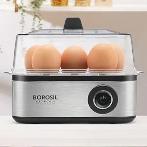 Borosil Electric Plus Egg Boiler with Poaching Tray