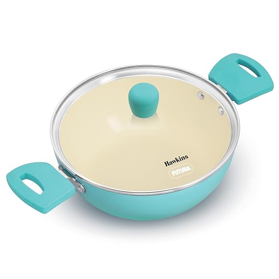 Hawkins Cook n Serve Casserole, Aqua Casserole with Glass Lid, Aqua Blue