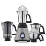 Preethi Steel Supreme mixer grinder, 750 watt (Silver/ Black)